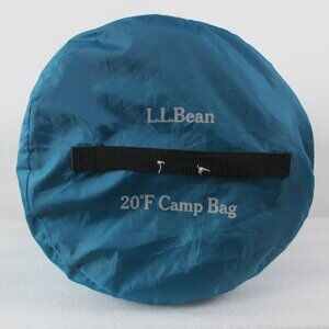 L. L. BEAN FLANNEL-LINED 20° CAMP SLEEPING BAG